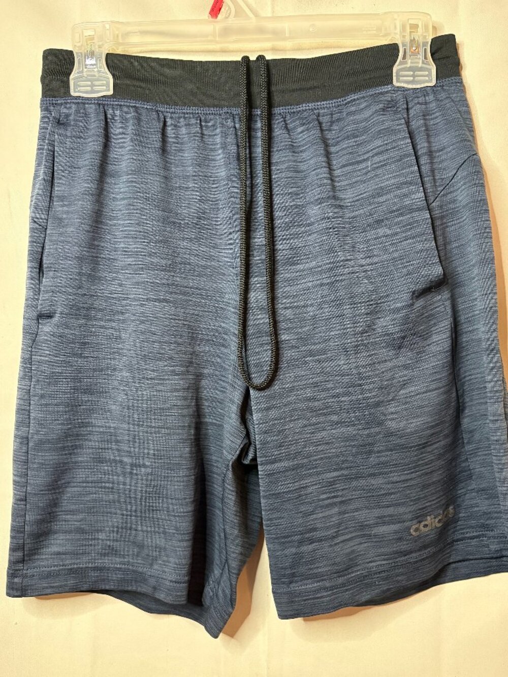 Boy's Adidas Size S - Blue &Black  Casual Shorts w/ Pockets